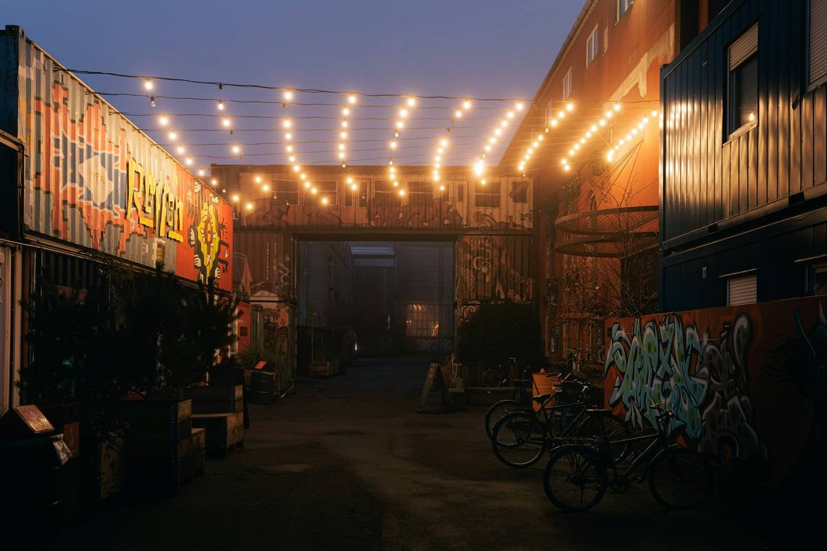 Warehouse with dynamic seasonal lighting using commercial lighting seasonal warehouse beamled4 tpfr system highlighting home decor displays
